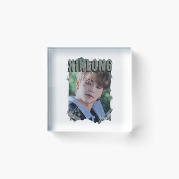 Item preview, ALPHA DRIVE ONEe (ALD1) Xinlong Global KPOP Boy Group Black and White Collage Digital Art Portrait designed and sold by AJUNICE STUDIO.