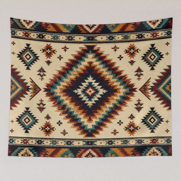 Item preview, Boho Southwestern Tribal Pattern | Desert Geometric Woven Design designed and sold by BrainCurves.