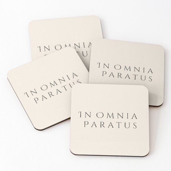 Item preview, In Omnia Paratus | Prepared for Everything | Inspiring Latin Motto designed and sold by semenol.