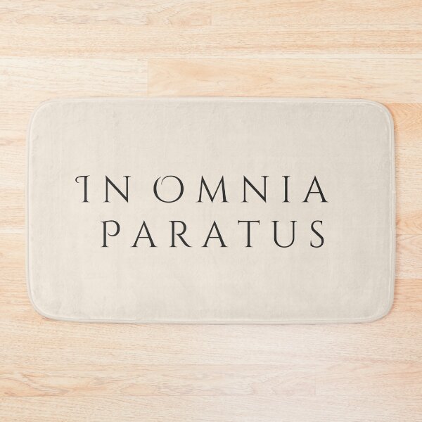 Item preview, In Omnia Paratus | Prepared for Everything | Inspiring Latin Motto designed and sold by semenol.