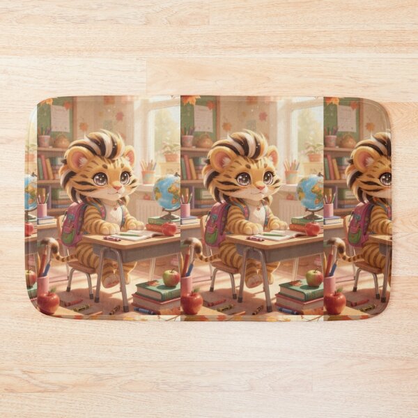 Item preview, Little Tiger’s Autumn Classroom — A Tiny Student With Big Dreams designed and sold by TreatLLC.