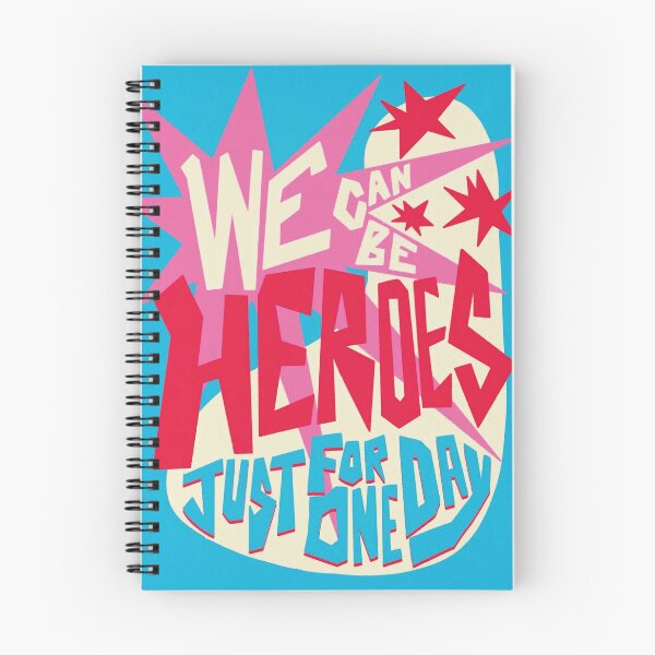 Item preview, Aesthetic Ziggy Stardust Lightning and Cute Retro Music Quotes Sticker designed and sold by benja-08.