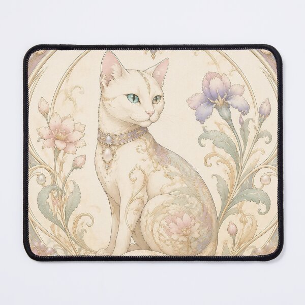 Item preview, Pastel Nouveau Cat designed and sold by Adisak-designs.