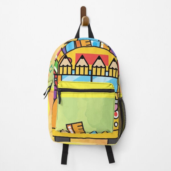 Item preview, Creative School Bus Made of School Supplies Illustration. designed and sold by DodoCraft3.