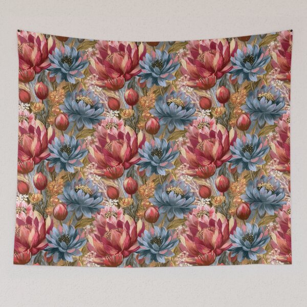 Item preview, Petaled Lotus Texture  - Birthday Flower Pattern - Gifts For Girls designed and sold by RoyalStarsPatts.