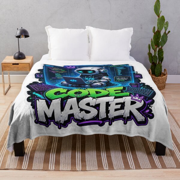 Item preview, CODE MASTER Graffiti Sticker PNG | Programmer Coding Aesthetic | Developer Laptop Vinyl Decal | Software Engineer Tech Gift designed and sold by Stylestickers55.