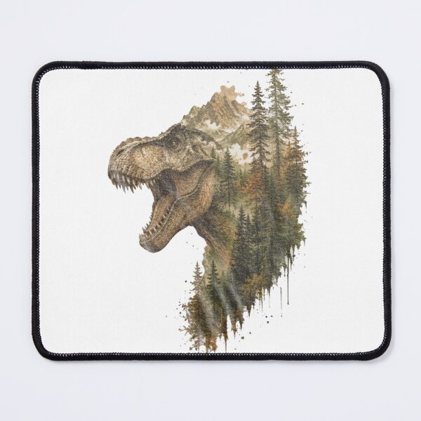 Item preview, Vintage T-Rex Dinosaur Forest designed and sold by Gbriel3.
