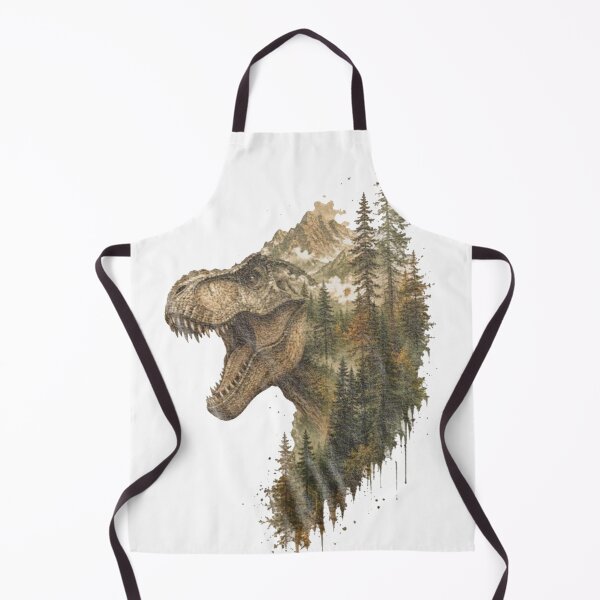 Item preview, Vintage T-Rex Dinosaur Forest designed and sold by Gbriel3.