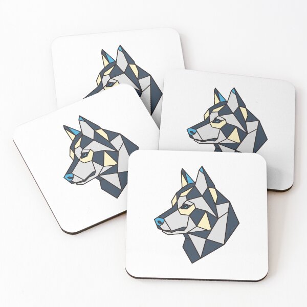Item preview, Geometric Siberian Husky Dog designed and sold by AnimalsKnowAll.