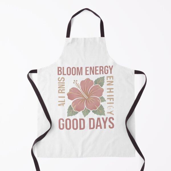 Item preview, Bloom Energy | All Rings End, Good Days | Pink Hibiscus Retro Floral Aesthetic Sticker designed and sold by CosmoMerchStore.