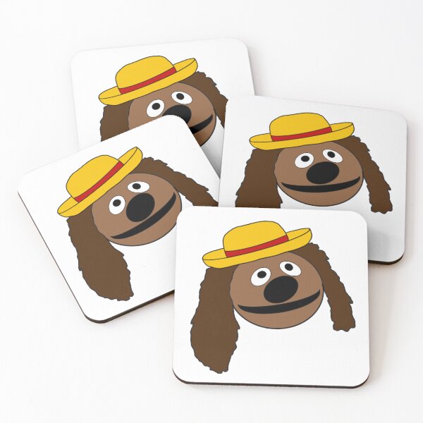 Item preview, The Muppets - Rowlf The Dog In A Straw Hat designed and sold by Animals-by-JB.