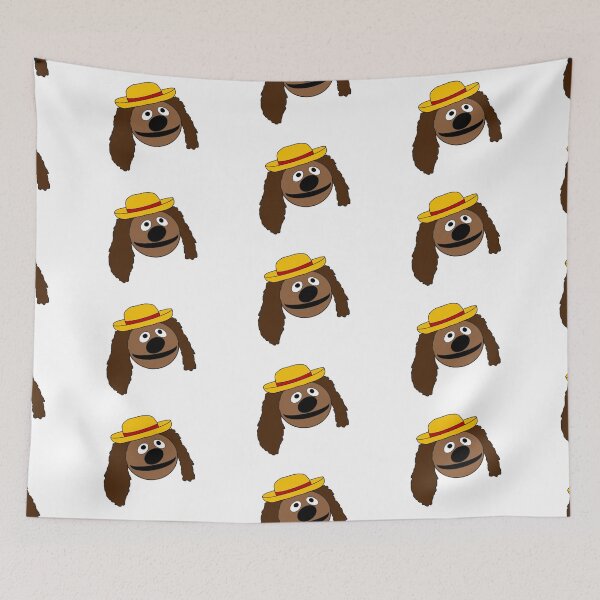 Item preview, The Muppets - Rowlf The Dog In A Straw Hat designed and sold by Animals-by-JB.