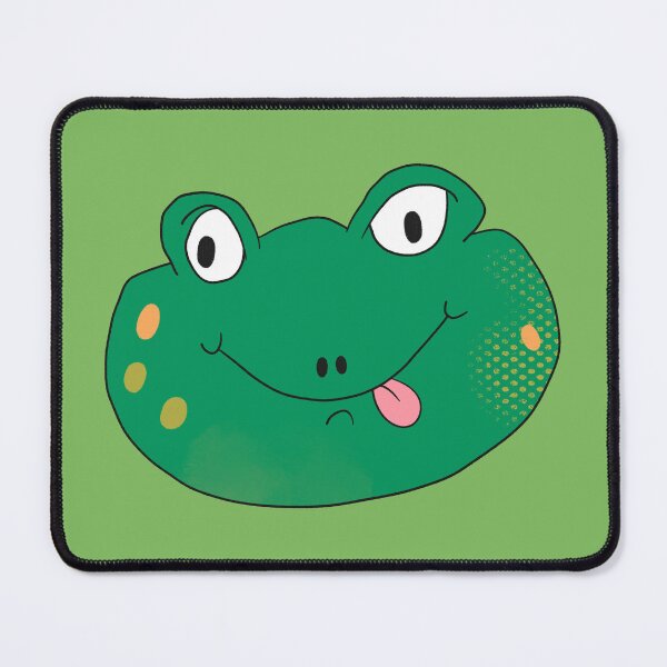Item preview, Silly Freddy Frog Face designed and sold by yellowflowerhut.