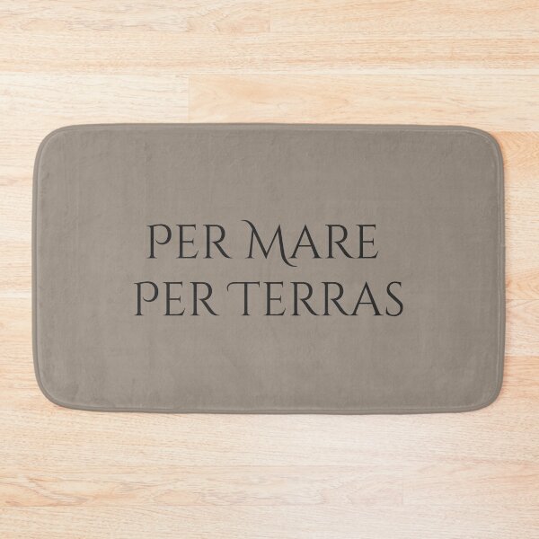Item preview, Per Mare Per Terras | By Sea and By Land | Historic Latin Motto designed and sold by semenol.