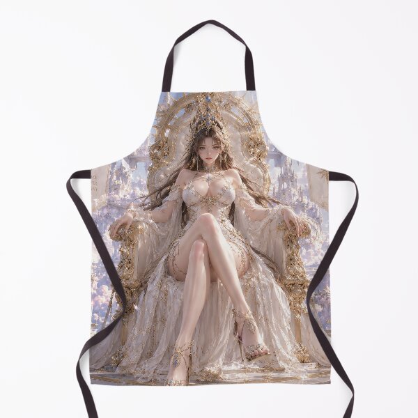 Item preview, Celestial Empress on the Golden Throne – Heavenly Fantasy Queen Art designed and sold by cannsuh.