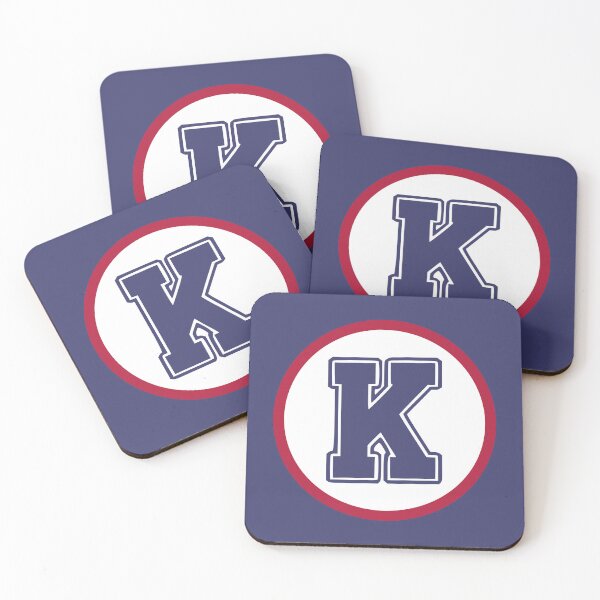 Item preview, Alphabet Letter K Circle US Colors designed and sold by Jeallan Designs.
