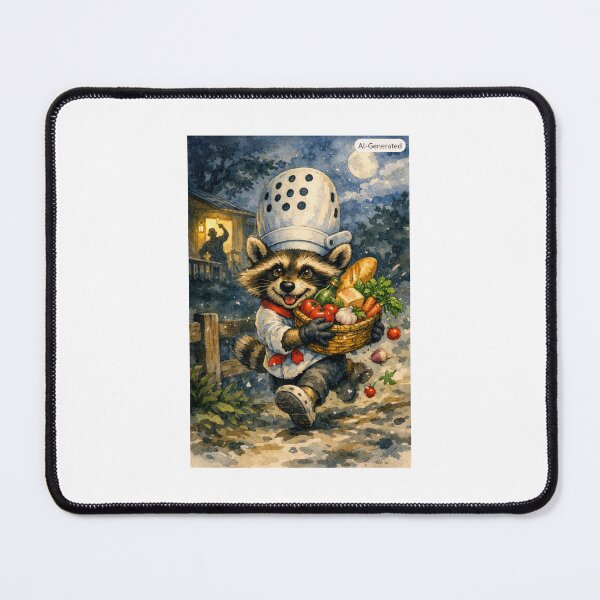 Item preview, Chef Racoo designed and sold by RobertAndMeeko.