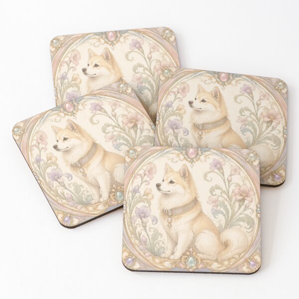 Item preview, Pastel Nouveau Dog designed and sold by Adisak-designs.
