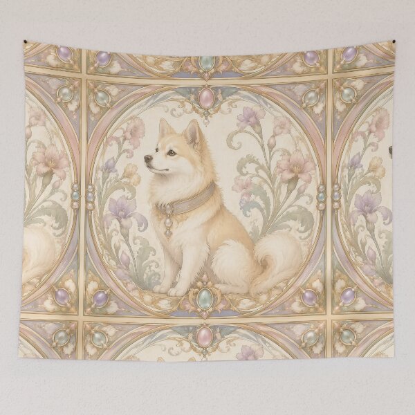 Item preview, Pastel Nouveau Dog designed and sold by Adisak-designs.