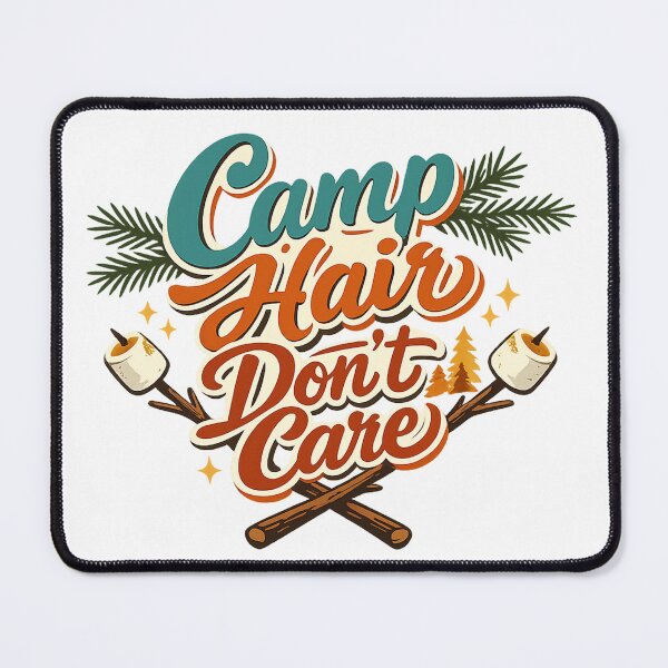 Item preview, Camp Hair, Don’t Care designed and sold by teemix.