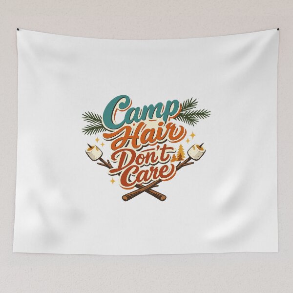 Item preview, Camp Hair, Don’t Care designed and sold by teemix.
