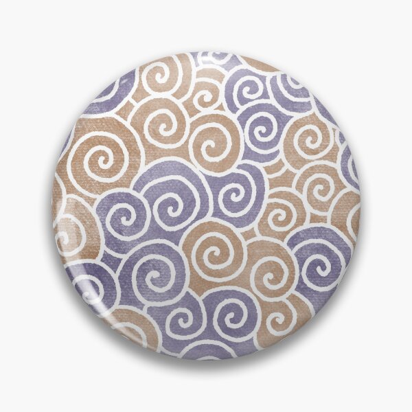 Item preview, Abstract Blue Green Spirals Pattern Color-3 designed and sold by Farissa Designs.