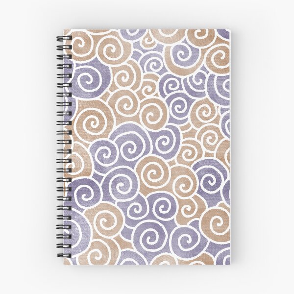 Item preview, Abstract Blue Green Spirals Pattern Color-3 designed and sold by Farissa Designs.