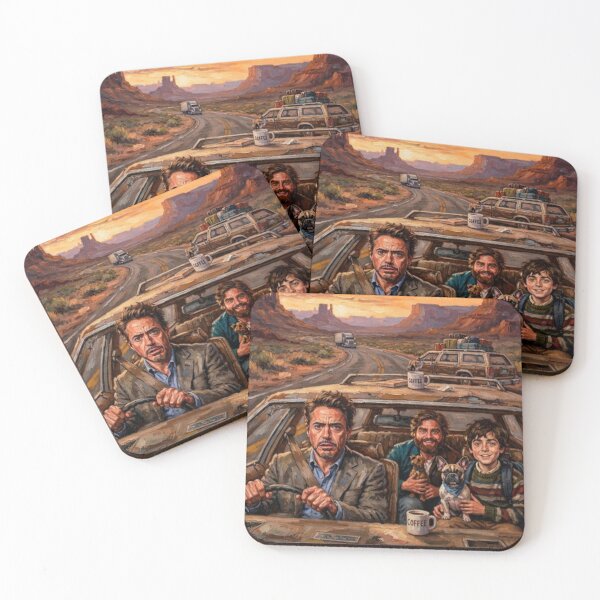 Item preview, Due Date Road Trip Comedy Fine Art Tribute designed and sold by Art's Diner.
