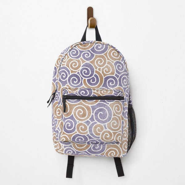 Item preview, Abstract Blue Green Spirals Pattern Color-3 designed and sold by Farissa Designs.