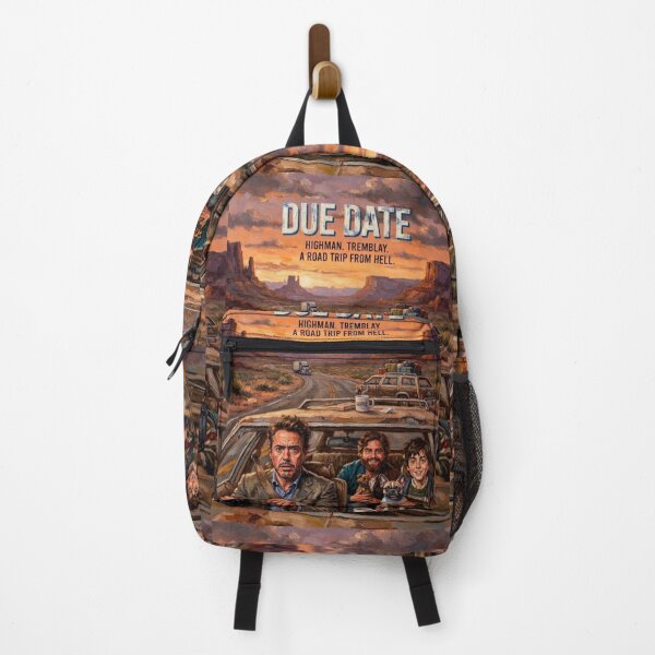 Item preview, Due Date Road Trip Comedy Fine Art Tribute designed and sold by Art's Diner.