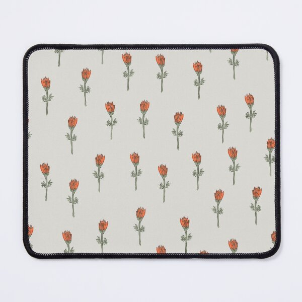 Item preview, Daisy small orange with gray background designed and sold by cezidesign.