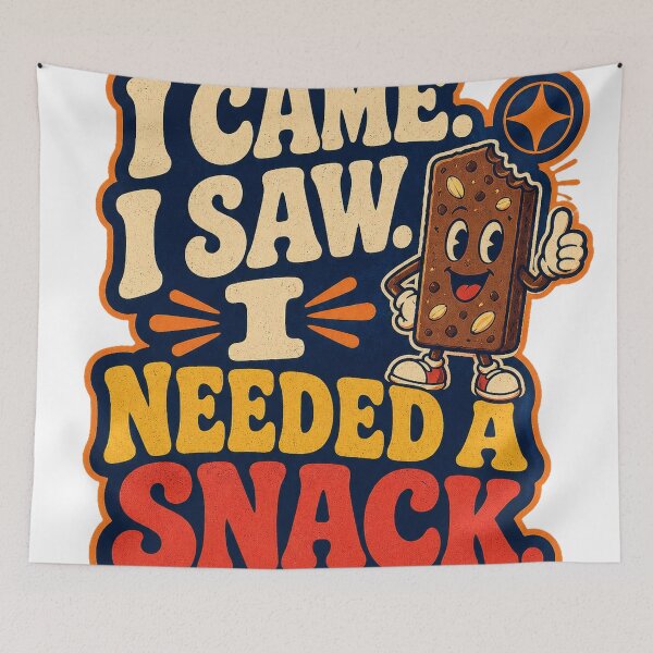 Item preview, I Came I Saw I Needed a Snack designed and sold by good-graffity.