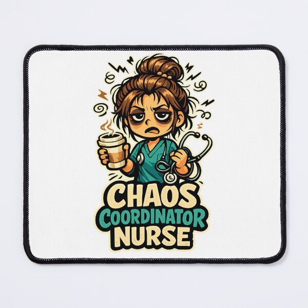 Item preview, Chaos Coordinator Nurse Funny Tired Nurse Coffee – Nurse Week RN Gift designed and sold by SanaCreation13.