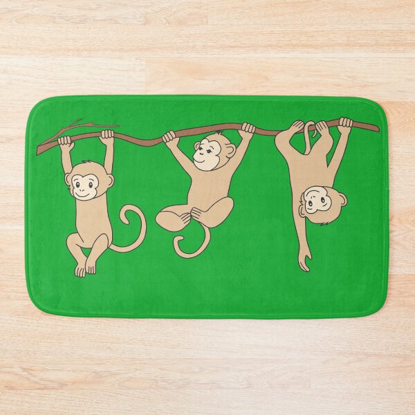 Item preview, Three Cute Monkeys designed and sold by Laanas.