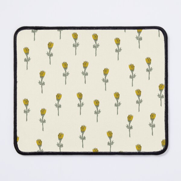 Item preview, Daisy small yellow with gray background designed and sold by cezidesign.