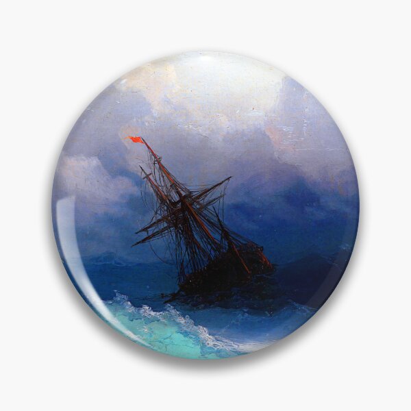 Item preview, Ivan Aivazovsky - Ship on Stormy Seas designed and sold by Jon-Baran.