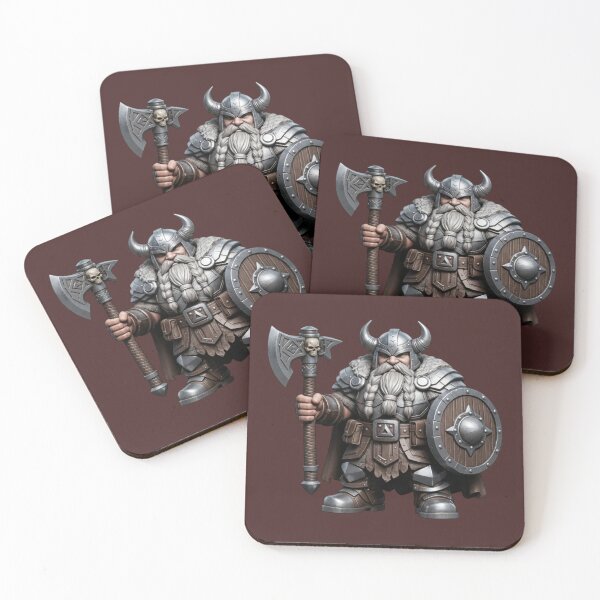 Item preview, Fantasy Dwarf Warrior Concept Art  designed and sold by  Color & Form.