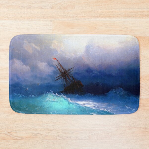 Item preview, Ivan Aivazovsky - Ship on Stormy Seas designed and sold by Jon-Baran.
