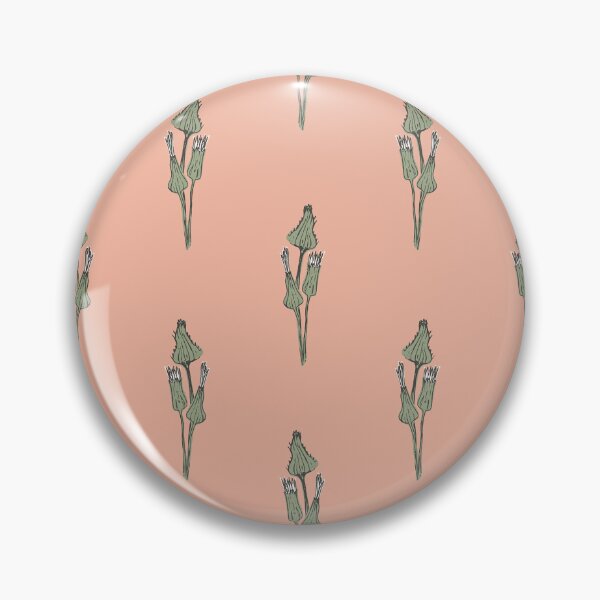 Item preview, Daisy buds on salmon background designed and sold by cezidesign.