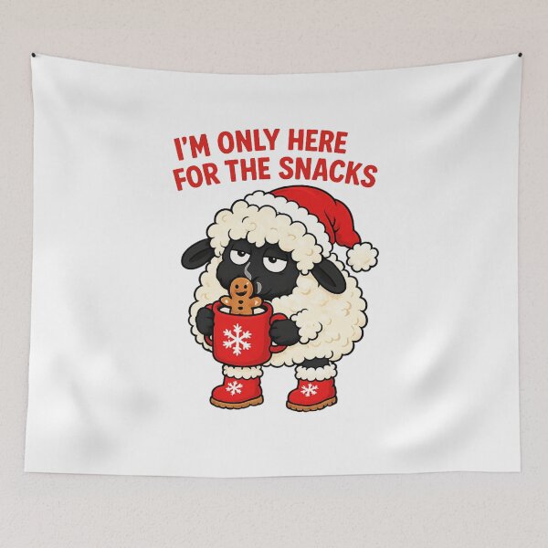 Item preview, I’m only here for the snacks designed and sold by BigfeetLittlepaws.