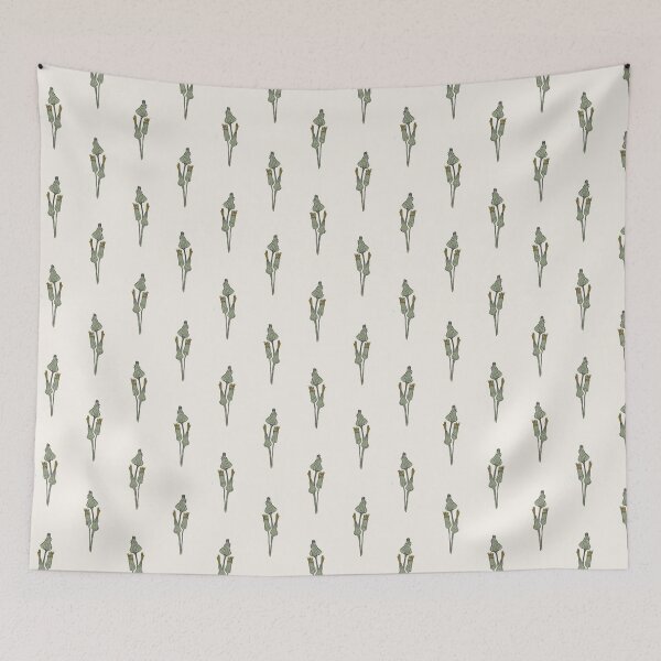 Item preview, Daisy buds on cream background designed and sold by cezidesign.