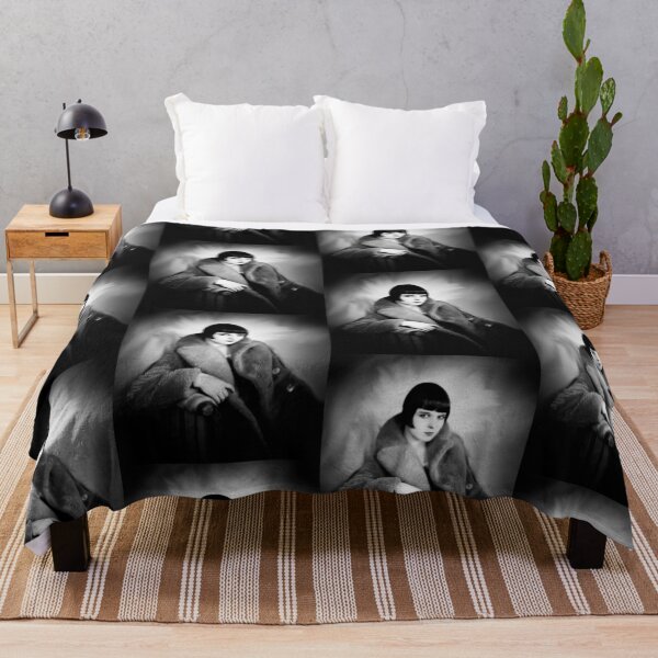 Item preview, Vintage moody photograph of Louise Brooks relaxing designed and sold by stevepaint.