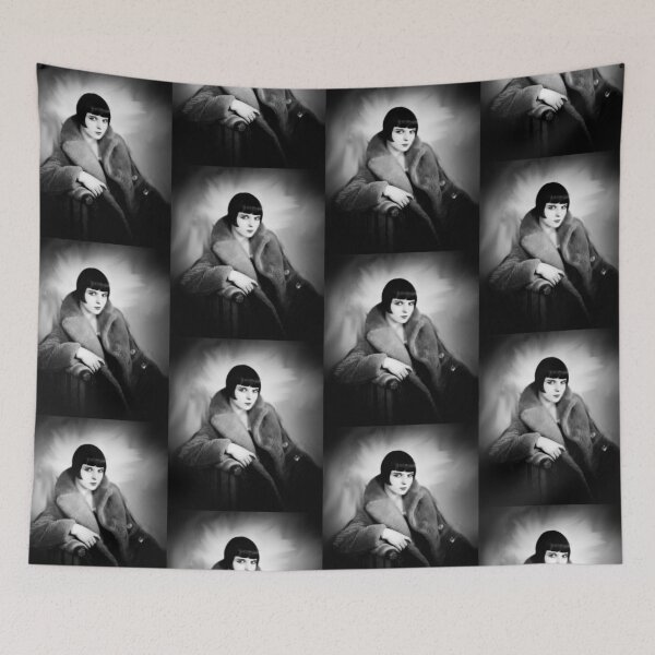 Item preview,  Vintage moody photograph of Louise Brooks relaxing designed and sold by stevepaint.