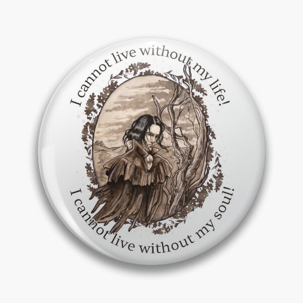 Item preview, Heathcliff  Wuthering Heights Dark Romantic Art designed and sold by esmavart.