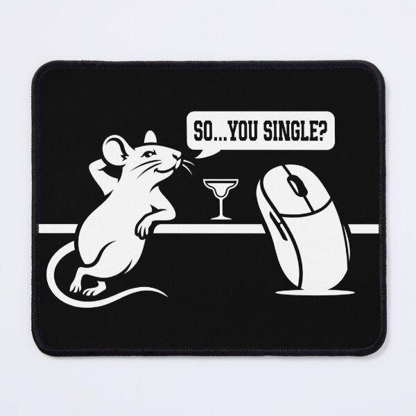 Item preview, So... You Single? - Rat Tech Pun Vector Graphic designed and sold by ZUMERI.