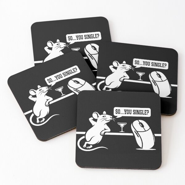 Item preview, So... You Single? - Rat Tech Pun Vector Graphic designed and sold by ZUMERI.