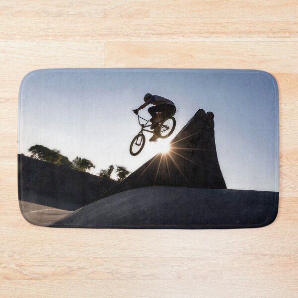 Item preview, BMX rider jumping with his bike in the city designed and sold by elcarnero.