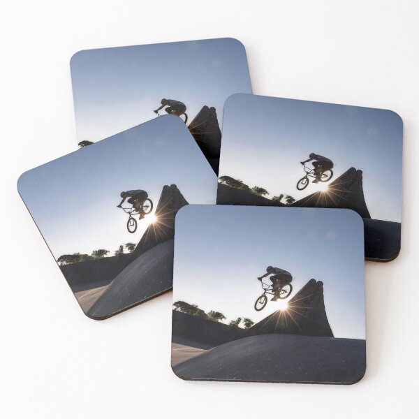 Item preview, BMX rider jumping with his bike in the city designed and sold by elcarnero.