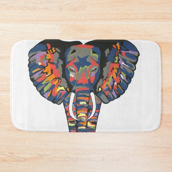 Item preview, Colorful Elephant Art designed and sold by Sartoris Art.