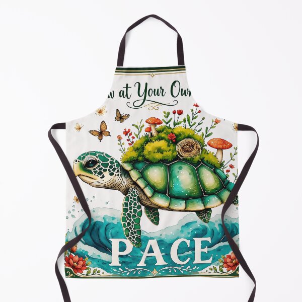 Item preview, Cute Sea Turtle Watercolor | Cottagecore Nature T-Shirt Design designed and sold by Crimsonstudio82.